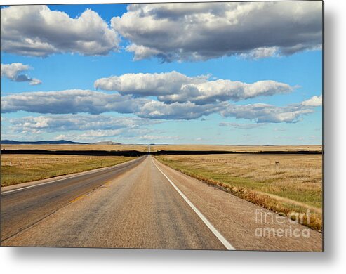 South Dakota Metal Print featuring the photograph South Dakota Highway 85 9067 by Jack Schultz