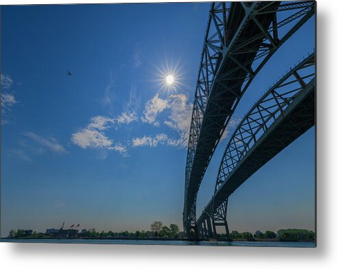 Spacious Metal Print featuring the photograph Spacious Skies by Steven Dunn