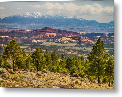 Utah Metal Print featuring the photograph Spectacular Utah Landscape Views by James BO Insogna