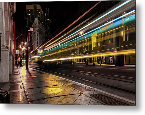 Atlanta Metal Print featuring the photograph Speed of Light by Kenny Thomas