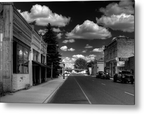 Hdr Metal Print featuring the photograph Downtown Sprague by Lee Santa