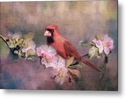 Flower Metal Print featuring the photograph Spring Song by Cathy Kovarik