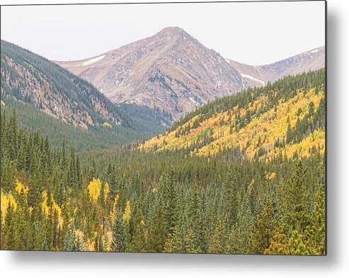 Scenic Metal Print featuring the photograph St Marys Glacier Autumn View by James BO Insogna