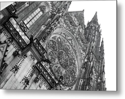 Europe Metal Print featuring the photograph St. Vitus Cathedral 1 by Matthew Wolf