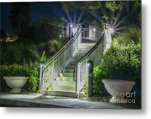 Stairs Metal Print featuring the photograph Stairway to Heaven by Tom Claud
