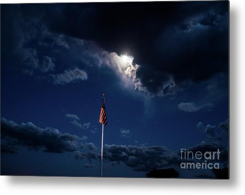 American Flag Metal Print featuring the photograph Southwest #2 by Buddy Morrison