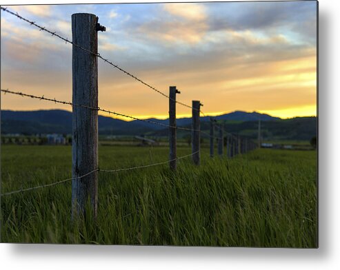 Star Valley Metal Print featuring the photograph Star Valley by Chad Dutson