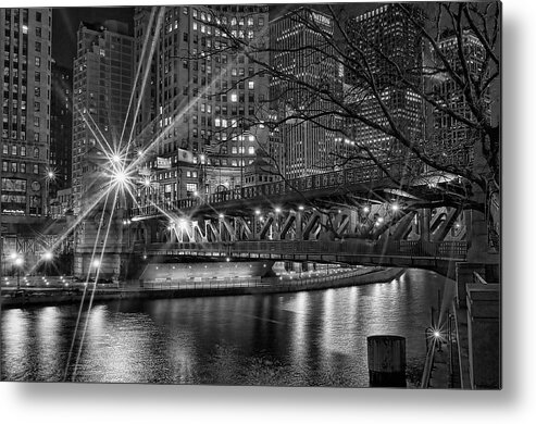 Chicago Metal Print featuring the photograph Starbright by Jeff Lewis