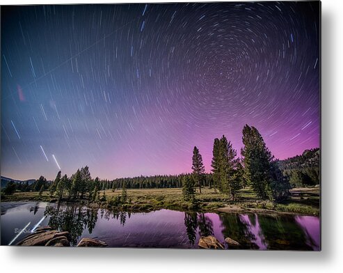 Tuolumne Meadows Metal Print featuring the photograph Starry Sky by Bill Roberts