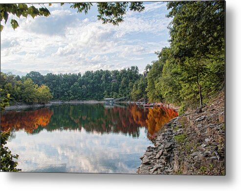 Lake Metal Print featuring the photograph Still Waters by Sharon Popek