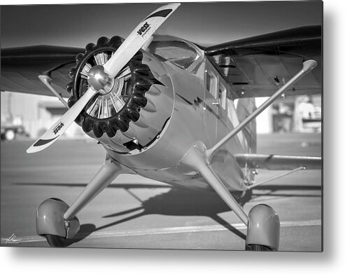 2017-02-22 Metal Print featuring the photograph Stinson Reliant SR-10 RC Model by Phil And Karen Rispin