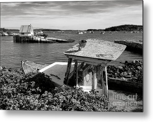 Stonington Metal Print featuring the photograph Stonington Memories by Olivier Le Queinec