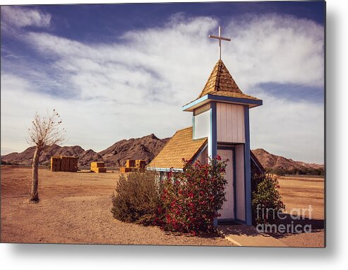 Church Metal Print featuring the photograph Stop Rest Worship by Robert Bales