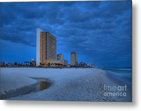 Panama City Metal Print featuring the photograph Storm Clouds Over Panama City by Adam Jewell