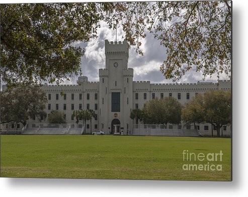 Citadel Metal Print featuring the photograph Storm Clouds over The Citadel by Dale Powell