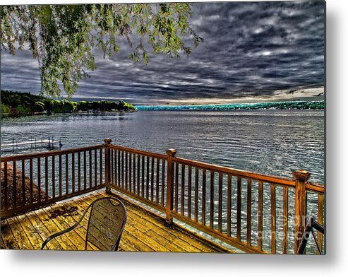 Storm Metal Print featuring the photograph Storm Forecast by William Norton