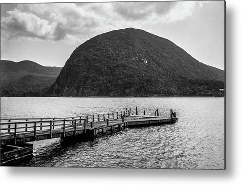 Hudson Valley Metal Print featuring the photograph Storm King Mountain, Summer 1880 by The Hudson Valley