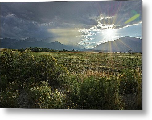 Colorado Metal Print featuring the photograph Storm Rays by Matt Helm