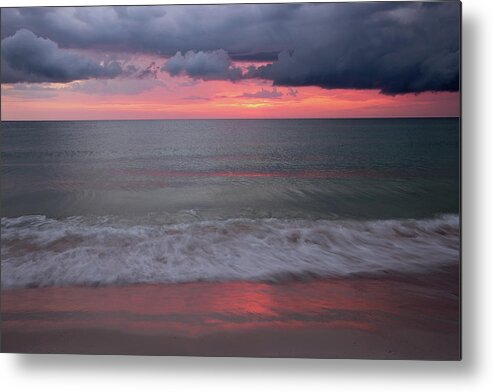 Sunset Metal Print featuring the photograph Stormy Sunset by Eilish Palmer