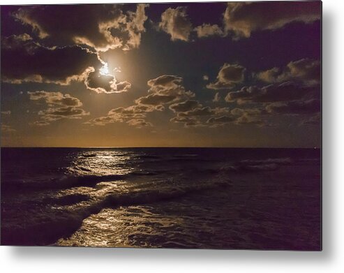 Full Moon Metal Print featuring the photograph Strawberry Moon by Joseph Desiderio