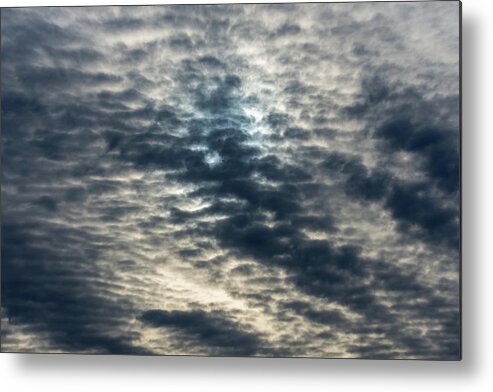 Sky Metal Print featuring the photograph Striated Clouds by Douglas Killourie