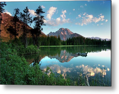 String Metal Print featuring the photograph String Lake by Ronnie And Frances Howard
