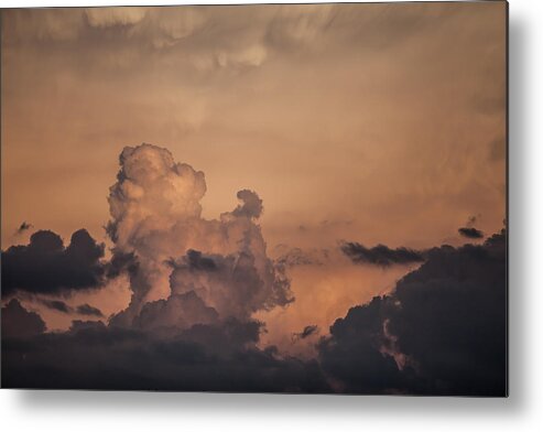 Cloud Formations Metal Print featuring the photograph Summer Clouds by Ray Congrove