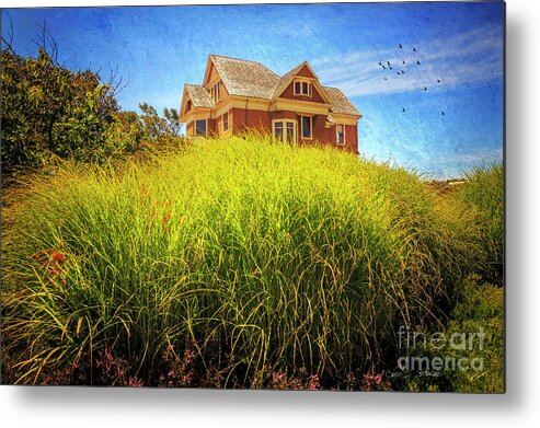 American Metal Print featuring the photograph Summer Day in Fort Bragg by Craig J Satterlee