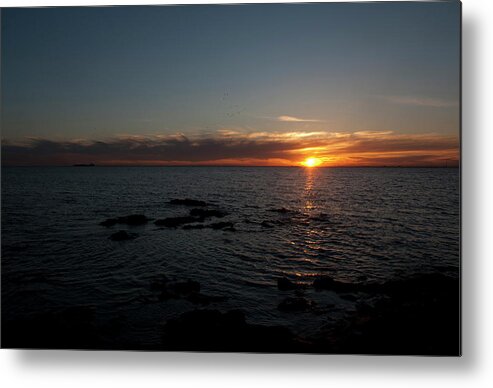 Sea Metal Print featuring the photograph Sun And Water by Masami Iida