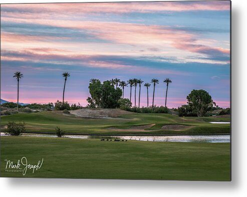 Sunrise Metal Print featuring the photograph Sunrise on the Green by Mark Joseph