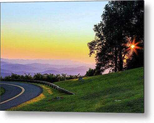 Sunrise Metal Print featuring the photograph Sunrise Waves by Dale R Carlson