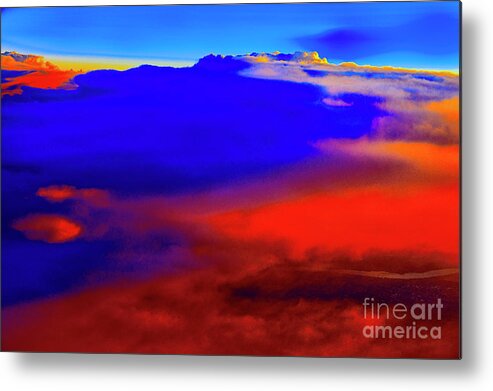 Canada Sunsets High Altitudes Metal Print featuring the photograph Sunset From Above by Rick Bragan