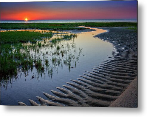 Cape Cod Metal Print featuring the photograph Sunset on Cape Cod by Rick Berk