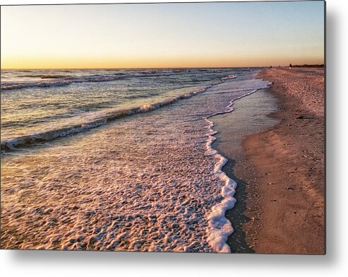 Florida Metal Print featuring the photograph Sunset on Tigertail by Lars Lentz