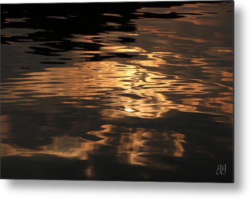 Sunset Metal Print featuring the photograph Sunset Reflection by Geri Glavis