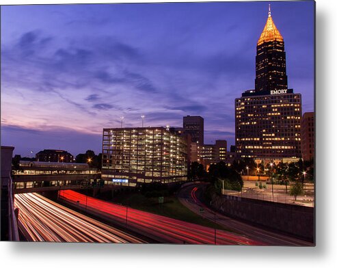 Atlanta Metal Print featuring the photograph Sunset Rush by Kenny Thomas