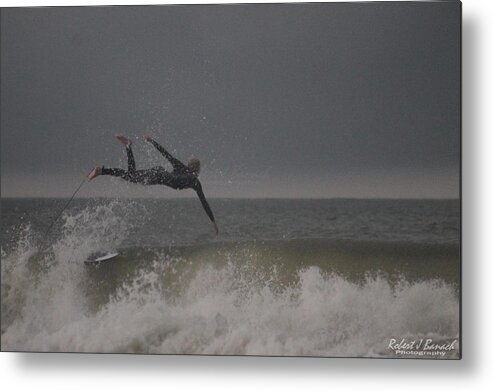 Water Metal Print featuring the photograph Super Surfing by Robert Banach