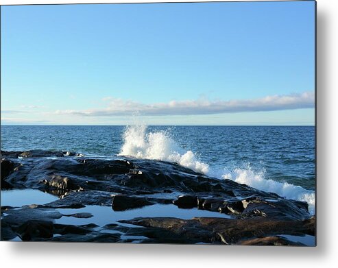 Lake Metal Print featuring the photograph Superior Pools by Bonfire Photography