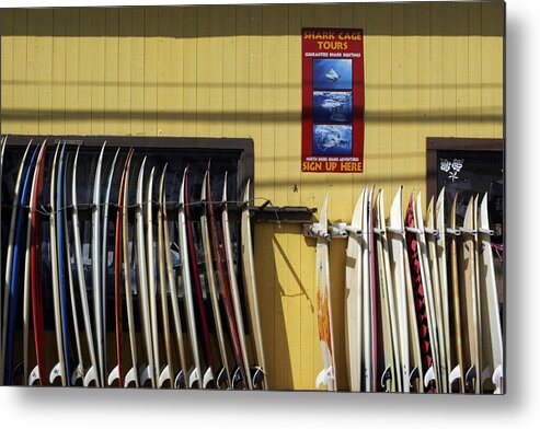  Metal Print featuring the photograph Surfboard Selection by Kenneth Campbell