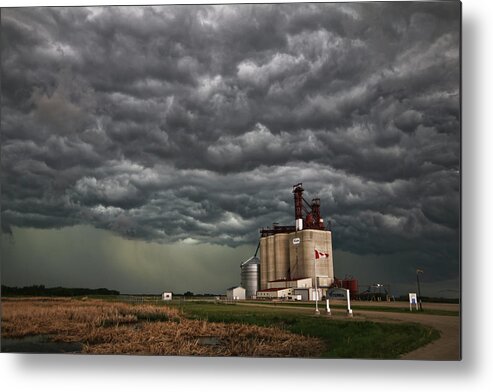 Clouds Metal Print featuring the photograph Swallowed by the Sky by Ryan Crouse
