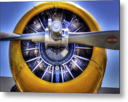  Metal Print featuring the photograph T-6 by Joe Palermo