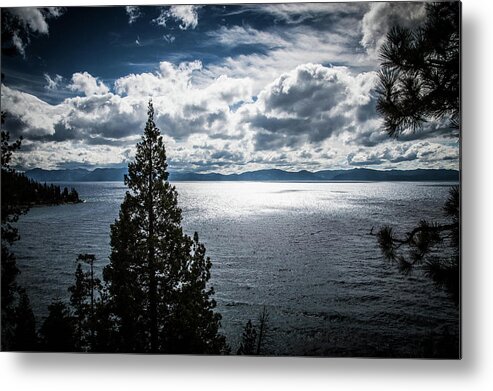 Lake Tahoe Metal Print featuring the photograph Tahoe Blue by Steph Gabler