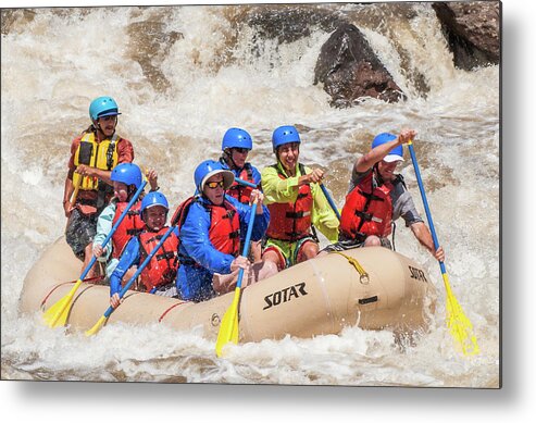 Whitewater Metal Print featuring the photograph Taos Box-June 7, 2016 #5 by Britt Runyon