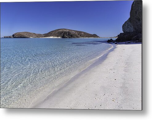 Tecolote Beach Metal Print featuring the photograph Tecolote Beach by Mark Harrington