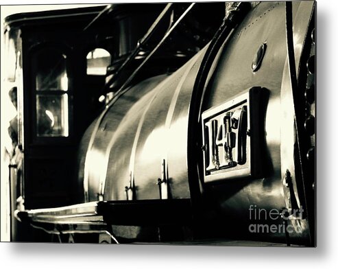 Locomotive Metal Print featuring the photograph The 147 by Phil Cappiali Jr