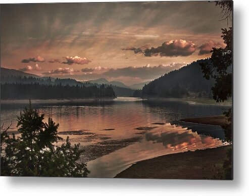 Sunrise Metal Print featuring the photograph The adventure begins by Loni Collins