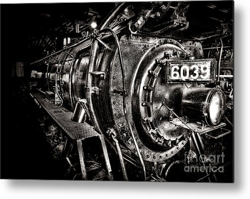 Locomotive Metal Print featuring the photograph The Beast by Olivier Le Queinec