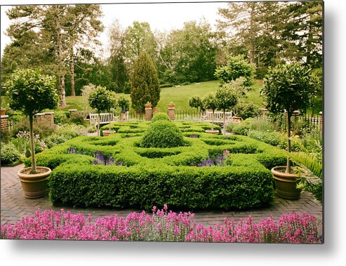 Herb Garden Metal Print featuring the photograph The Botanical Herb Garden by Jessica Jenney