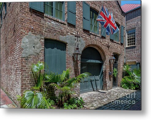 Union Jack Metal Print featuring the photograph The British are Coming by Dale Powell