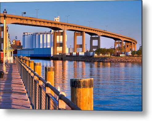 Skyway Metal Print featuring the photograph The Buffalo Skyway by Don Nieman